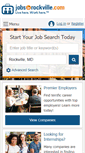 Mobile Screenshot of jobsinrockville.com